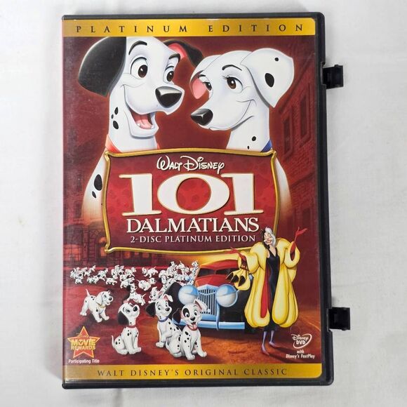 101 Dalmatians (Platinum Edition 2-Disc) [DVD] Disney - Picture 1 of 4